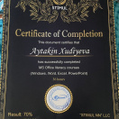 Ofis proqramaları üzrə sertifikat
