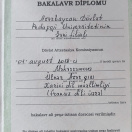 Bakalavr diplomu