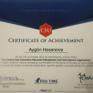 Certificate of Achievement