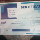 Zal nəzarətçisi sertifikatı