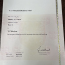 Teaching Knowledge Test