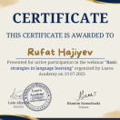 Dil öyrənməkdə əsas stategiyalar