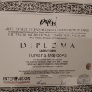 İnternational Competition in Paris, Laureat ll Prix