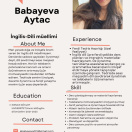 Gəncə dövlət universuteti(İngilis dili müəllimliyi üzrə