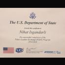 Flex programi uzre bitirme diplomu