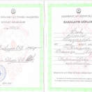 BDU bakalavr diplomu