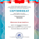 Rus bölməsi uzrə rus dili ibtidailərə.