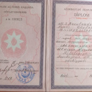 Bakı Dövlət Universiteti, filologiya fakültəsi, bakalavr diplomu