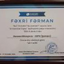 Fəxri fərman- Xəzər İntellektual Oyunlar Klubu