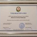 Təşəkkürnamə-Şamaxı rayon İcra Hakimiyyəti