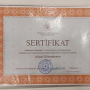 Sərgi sertifikat