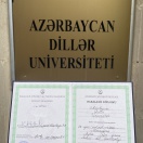 Azərbaycan Dillər Universiteti Bakalavr diplomu