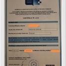 DİM sertifikatı