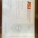Arizona State University sertifikatı