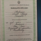 Bakalavr diplomu