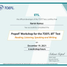 TOEFL sertifikatı