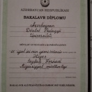 Bakalavr diplomu