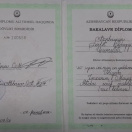 Azərbaycan Dövlət Pedaqoji Universitet Bakalavr Diplomu