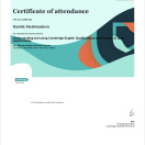 Understanding and using Cambridge English Qualifications exam results to open opportunities