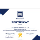 Сертификат за участие в вебинаре 