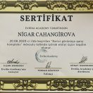 Evrika Academy sertifkatı