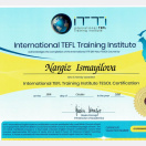 INTERNATIONAL Tesol/Tefl certificate
