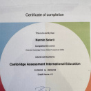 Sertifikatlaşdırılmış rəsmi Cambridge müəllimi
