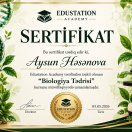 Biologiya tədrisin təşkili